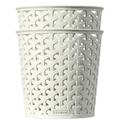 Curver My Style Large Round Plastic Storage Organiser - Vintage White - 1.6L -Home Storage 12806190 1204832992254117