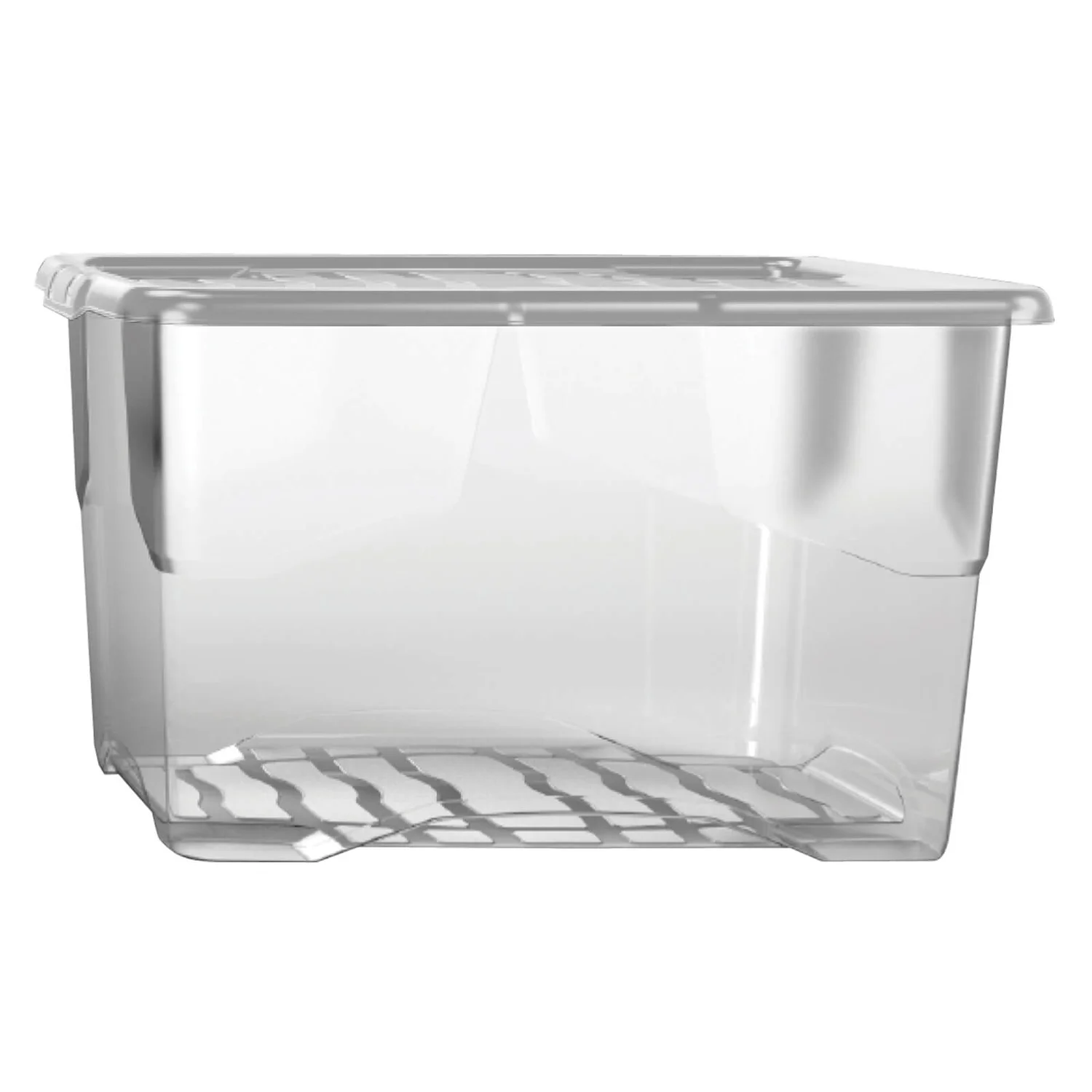 Curve 65L Storage Box with Clear Lid Curve 65L Storage Box With Clear Lid -Home Storage 12815069 2034831907155344