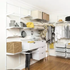 Wire Shelf Back- White - 667x350mm -Home Storage 12815573 1624833194550090