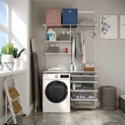 None Double Slot Bracket - White -220mm -Home Storage 12815727 1185034583404705