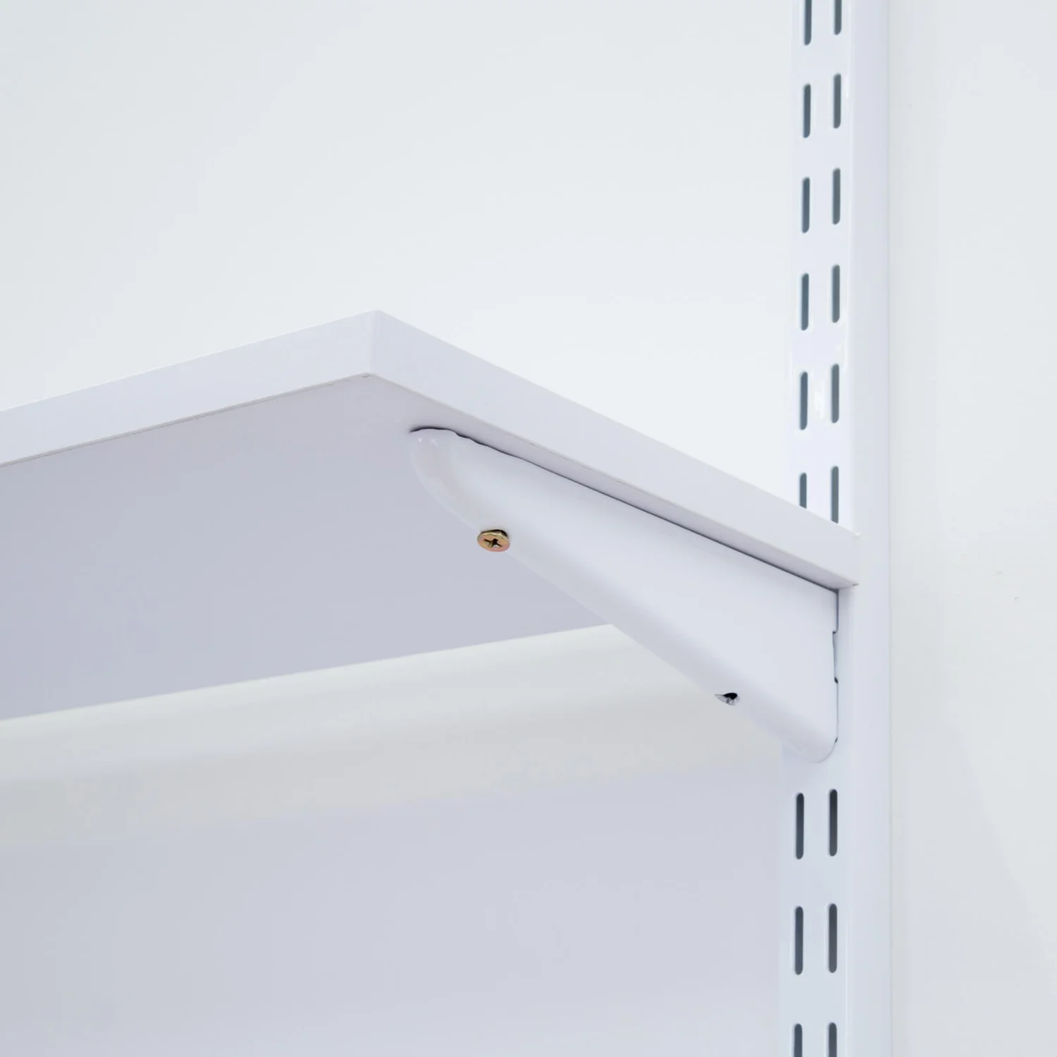 Double Slot Bracket - White -360mm None Double Slot Bracket - White -360mm -Home Storage 12815739 8204833191951850