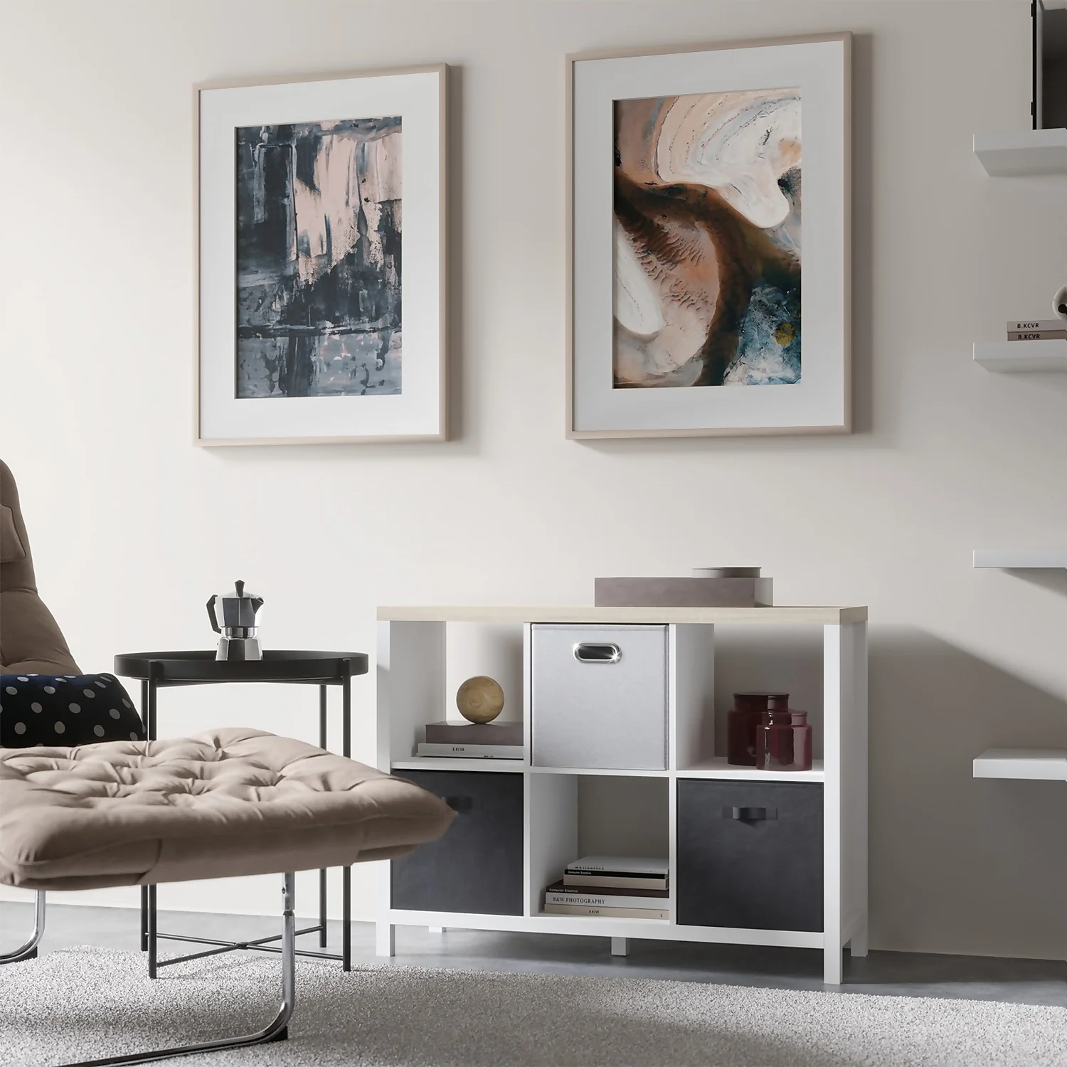 Clever Cube Fabric Insert - Black Clever Cube Fabric Insert - Black -Home Storage 12815878 7534899295333689