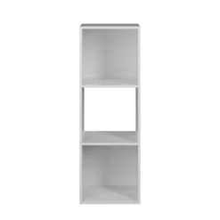 Compact Cube 3x1 Storage Unit - White -Home Storage 12815992 1184929106715094
