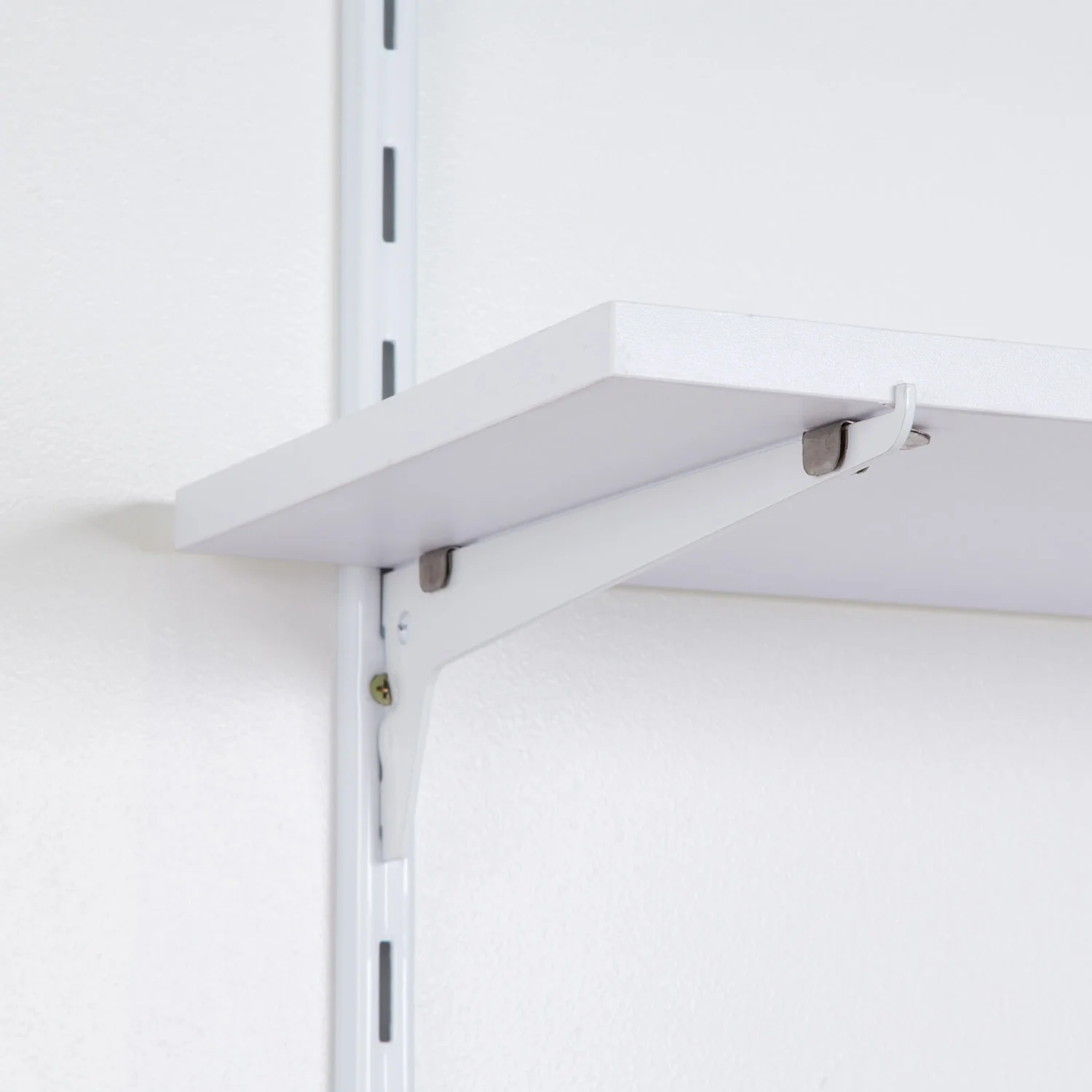Single Slot Upright Wall Strip - White - 150cm None Single Slot Upright Wall Strip - White - 150cm -Home Storage 12816013 1104833193819929