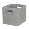 Clever Cube Fabric Insert - Woven Silver -Home Storage 12816126 9844831966115415