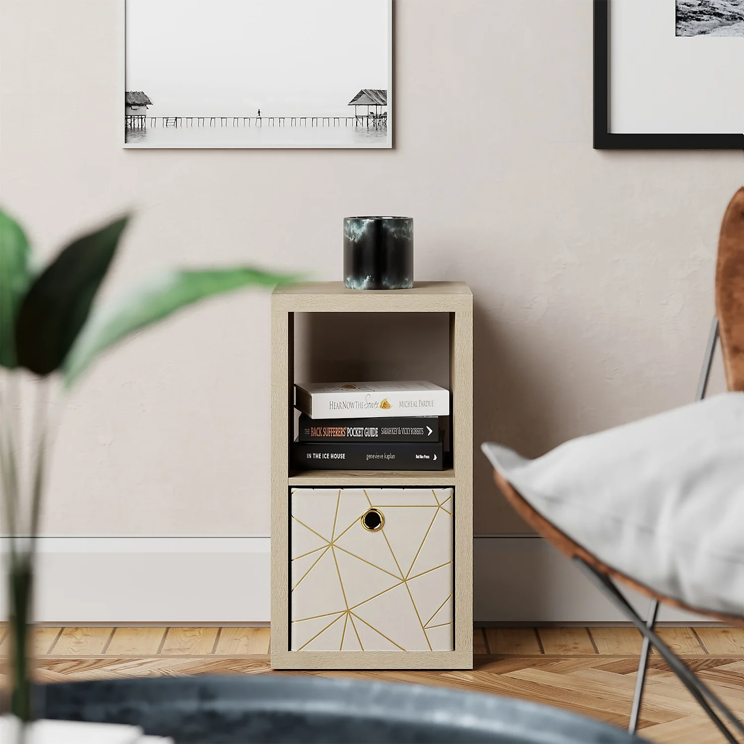 Clever Cube 2x1 Storage Unit - Oak Clever Cube 2x1 Storage Unit - Oak -Home Storage 12816158 1274929107202339