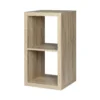 Clever Cube 2x1 Storage Unit - Oak -Home Storage 12816158 2124831898417754