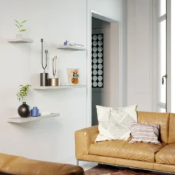 Floating Shelf - Grey Oak - 1200 X 240 X 38mm -Home Storage 12817804 8414887326259024