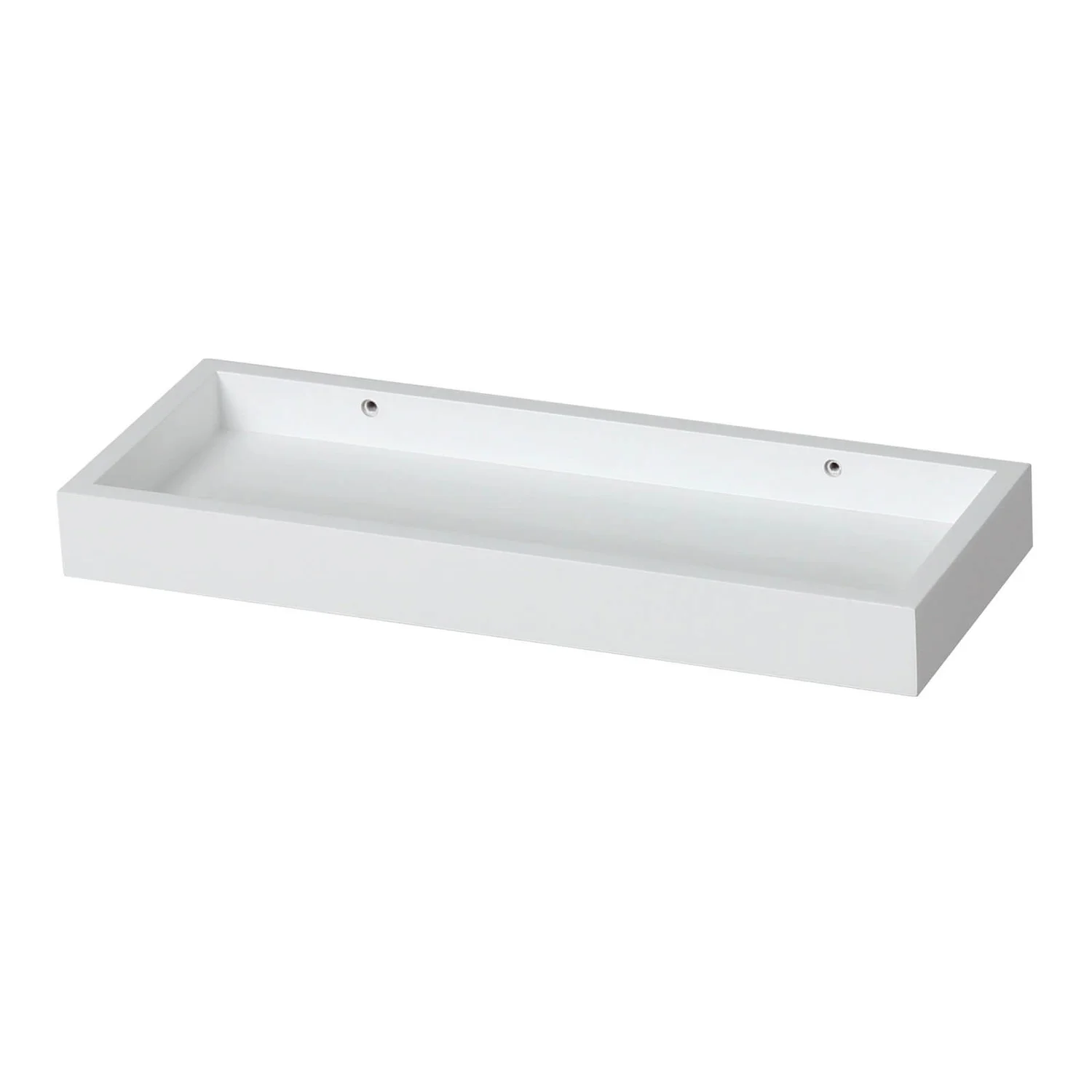 Tray Shelf - White Matt - 40x15x4cm Tray Shelf - White Matt - 40x15x4cm -Home Storage 12817988 3564831948498032