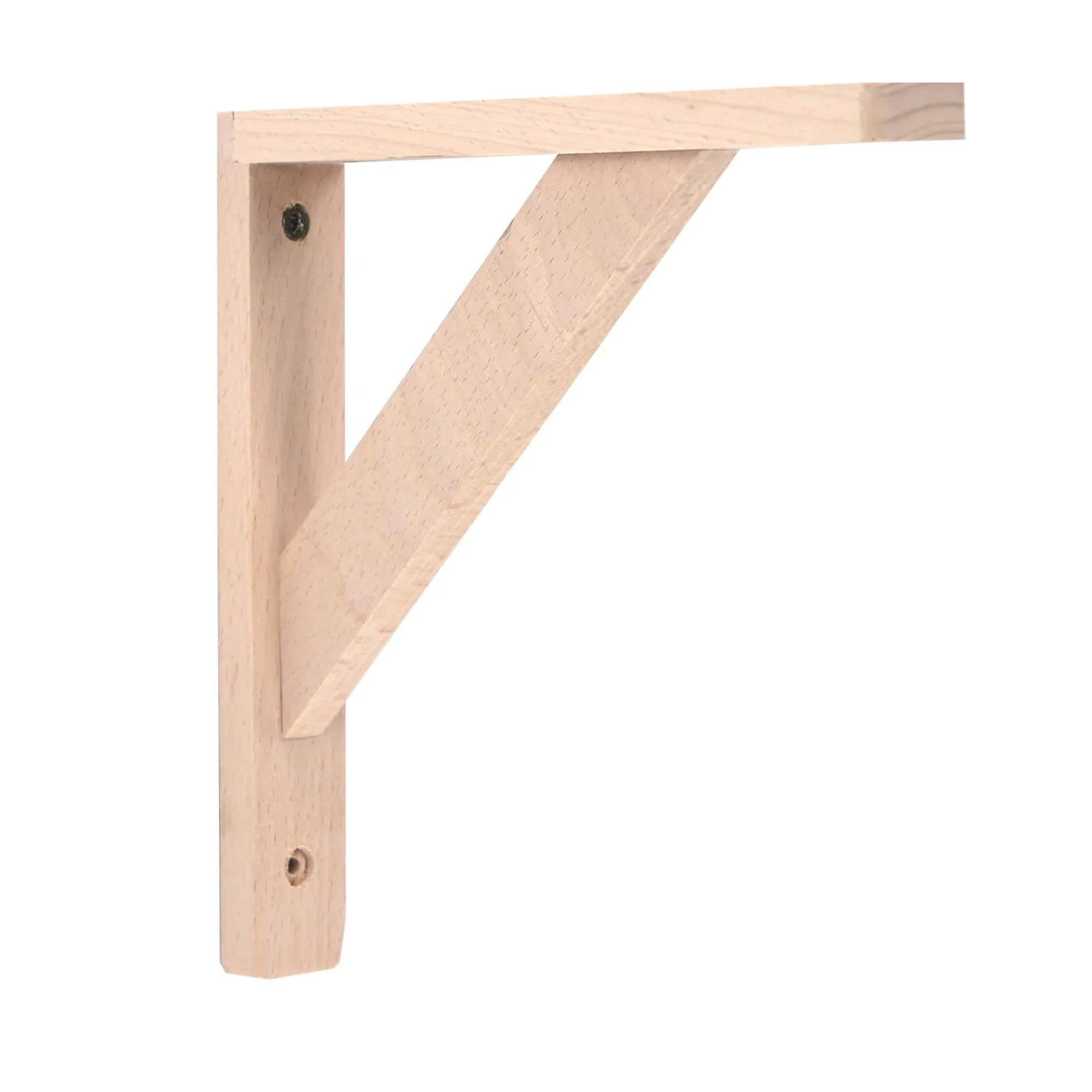 Timber Effect Bracket - Beech - 20x20cm None Timber Effect Bracket - Beech - 20x20cm -Home Storage 12818097 1334831955363115