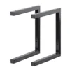 None Double U Shelf Bracket - Black - 330x300mm -Home Storage 12820763 2794831906733073