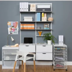 Shelf Grey Oak 900x16x250mm -Home Storage 12821479 2044832960112492