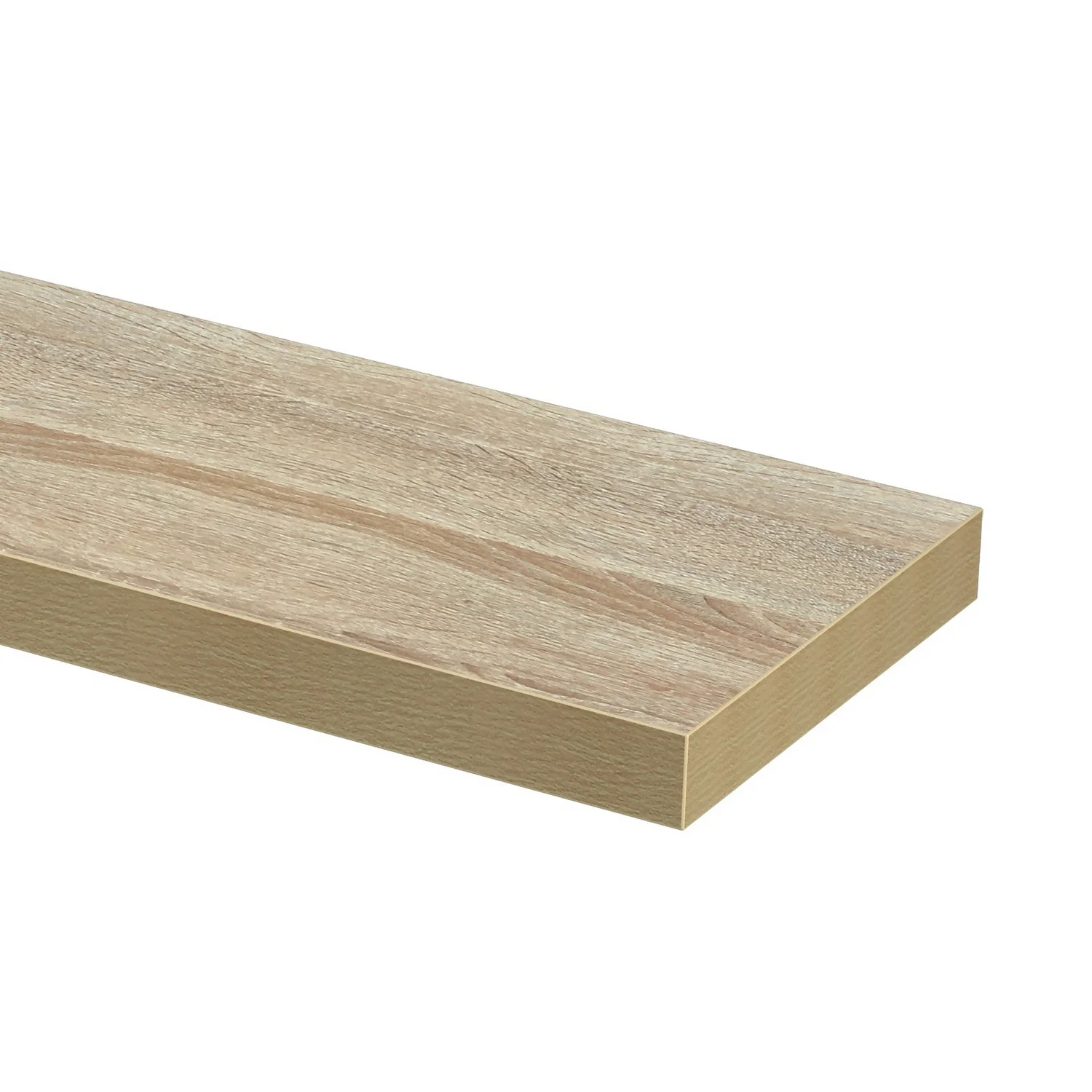 Floating Shelf - Sanoma Oak - 900 x 240 x 38mm Floating Shelf - Sanoma Oak - 900 X 240 X 38mm -Home Storage 12822050 1694964085522861