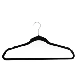 Black Velvet Clothes Hangers - 10 Pack -Home Storage 12822491 7374878809223816