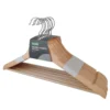 Wooden Clothes Hangers - 8 Pack 1 Wooden Clothes Hangers - 8 Pack -Home Storage 12822504 1604878808310502