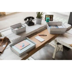 Curver My Style A5 Rectangular Plastic Storage Organiser - Grey -Home Storage 12823029 7124833226800633