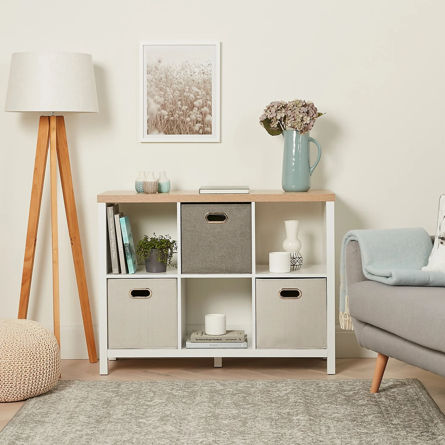 Clever Cube 2x3 Storage Unit with Legs - White Clever Cube 2x3 Storage Unit With Legs - White -Home Storage 12824157 2105023649091510