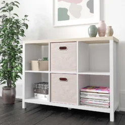 Clever Cube 2x3 Storage Unit With Legs - White 6 Clever Cube 2x3 Storage Unit With Legs - White -Home Storage 12824157 7975023649243211