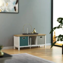 Clever Cube 1x3 Storage Unit With Legs - White -Home Storage 12824159 4155052927423366