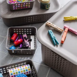 Smartstore 1L Wardrobe Basket - Taupe -Home Storage 12826428 1284833174467046