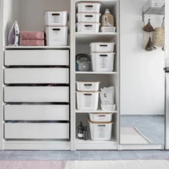 Smartstore 10L Wardrobe Basket - White -Home Storage 12826429 1144833174066735