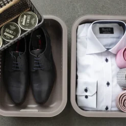 Smartstore 6L Wardrobe Basket - Taupe -Home Storage 12826431 1564833174171975