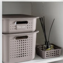 Smartstore 6L Wardrobe Basket - Taupe -Home Storage 12826431 1794833174285021