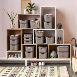 Smartstore 13L Wardrobe Basket - Taupe -Home Storage 12826432 1504833172927623