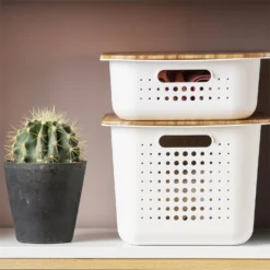 Smartstore 6L Wardrobe Basket - White 7 Smartstore 6L Wardrobe Basket - White -Home Storage 12826433 1264833172729545