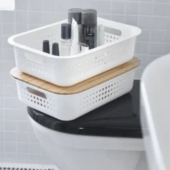 Smartstore Wardrobe Basket Bamboo Lid -Home Storage 12826435 2894833172499472