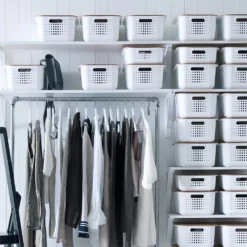 Smartstore Wardrobe Basket Bamboo Lid -Home Storage 12826435 4494833172775160