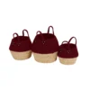 Berry Rope Baskets - Set Of 3 -Home Storage 12829224 9364831918896024