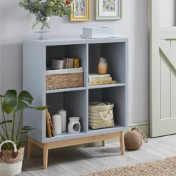 White & Natural Water Hyacinth Baskets - Set Of 3 -Home Storage 12829228 5424832982327324