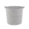 Two-Tone Cotton Rope Basket 1 Two-Tone Cotton Rope Basket -Home Storage 12829235 8294831918133460
