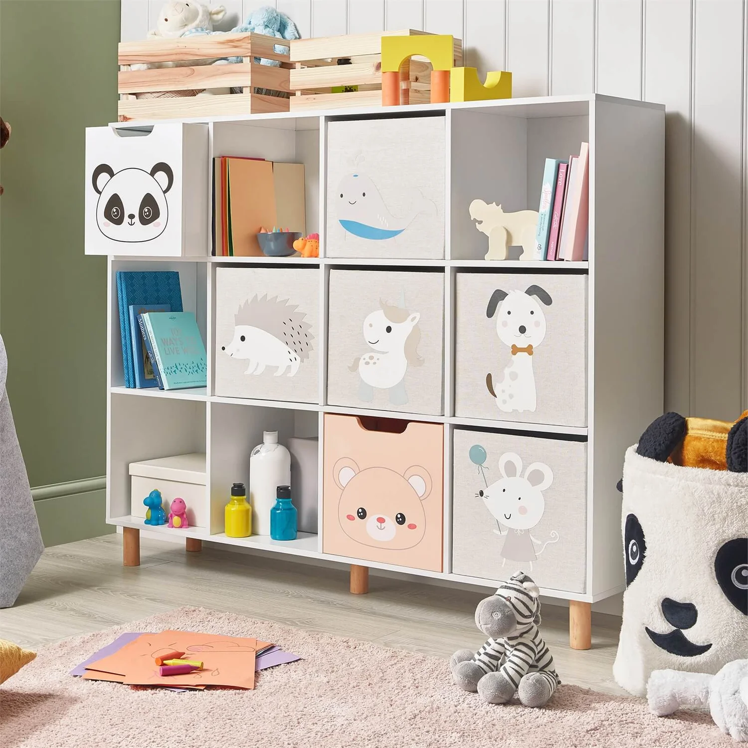 Kids' Compact Cube Fabric Insert - Mouse None Kids' Compact Cube Fabric Insert - Mouse -Home Storage 12833824 1384832957561892