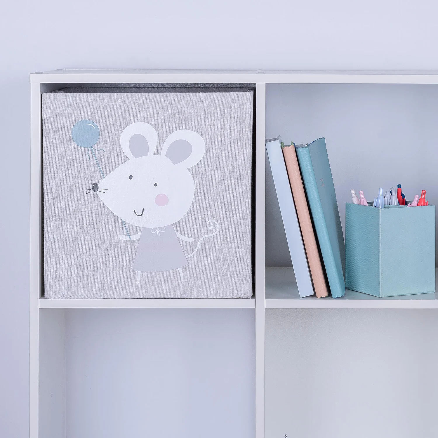 Kids' Compact Cube Fabric Insert - Mouse None Kids' Compact Cube Fabric Insert - Mouse -Home Storage 12833824 6974832957453649