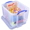 Really Useful Storage Box - Clear - 35L -Home Storage 12838343 1644831915482636