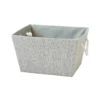 Neutral Herringbone Large Storage Basket 2 Neutral Herringbone Large Storage Basket -Home Storage 12886453 2334857031446900