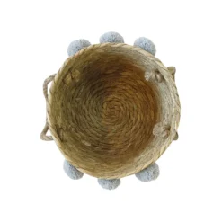 Natural Rush Basket With Handles -Home Storage 12886600 1614857031661301