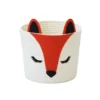 Fox Cotton Rope Basket -Home Storage 12886606 1134857031297986