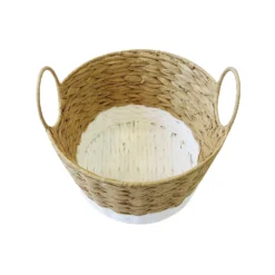 Round Natural White Paper Basket -Home Storage 12886612 1664857031767954