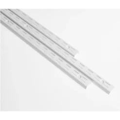 Anti-bacterial Twin Slot Shelving Kit - 1600mm White Twinslot And 320mm Brackets - White 3 Anti-bacterial Twin Slot Shelving Kit - 1600mm White Twinslot And 320mm Brackets - White -Home Storage 12889033 5594849582630881