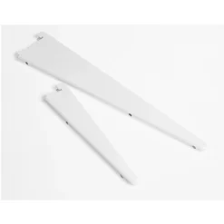Anti-bacterial Twin Slot Shelving Kit - 1981mm White Twinslot And 320mm Brackets - White 5 Anti-bacterial Twin Slot Shelving Kit - 1981mm White Twinslot And 320mm Brackets - White -Home Storage 12889038 5754849582862073