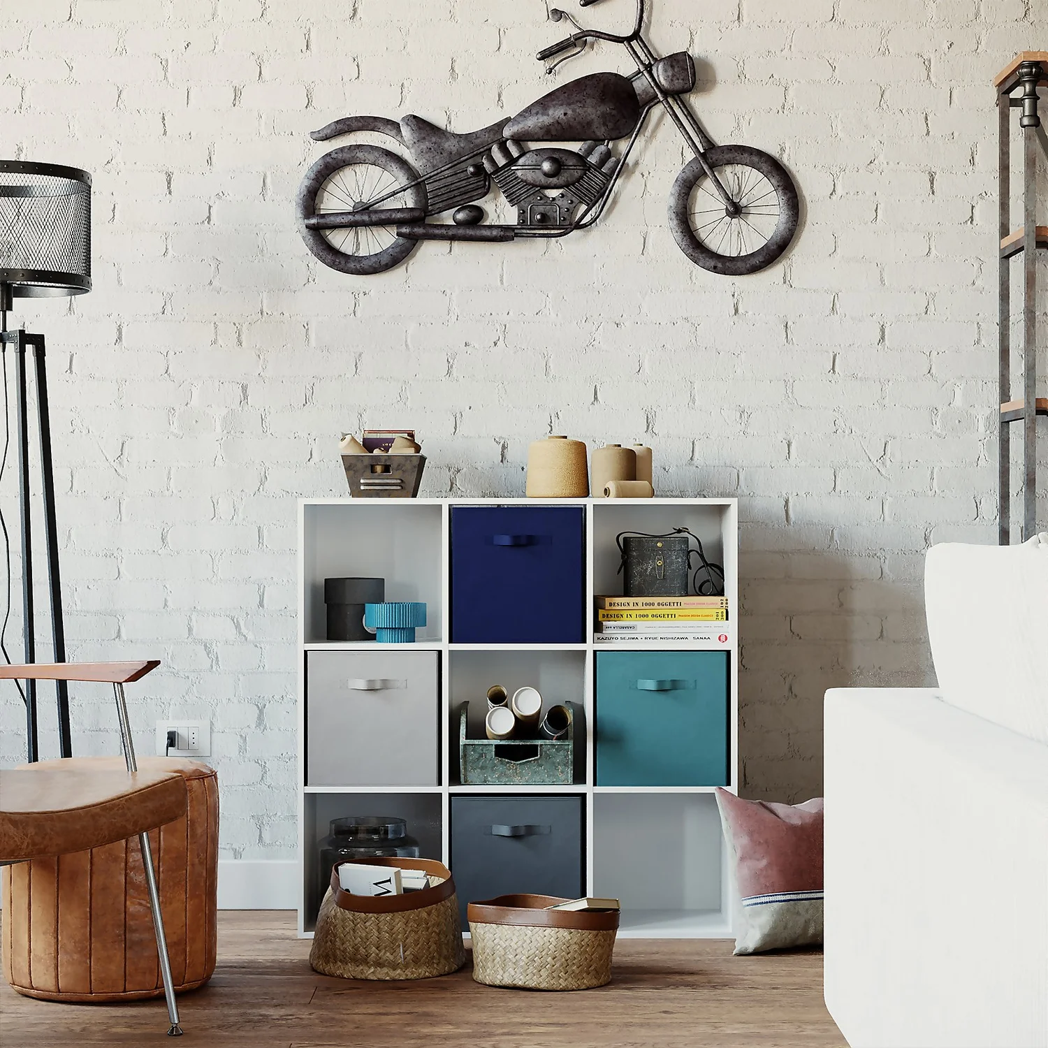 Living Elements Compact Cube Fabric Insert - Navy Living Elements Compact Cube Fabric Insert - Navy -Home Storage 12932938 2444887875520018