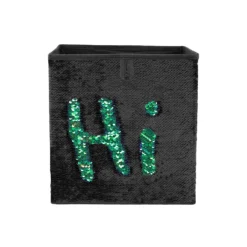 Living Elements Compact Cube Sequin Drawing Insert - Black -Home Storage 12932943 1704900282375638