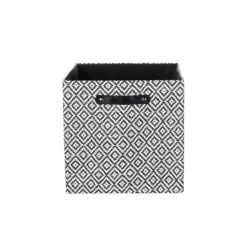 Clever Cube Patterned Fabric Insert - Black Jacquard 4 Clever Cube Patterned Fabric Insert - Black Jacquard -Home Storage 12932948 1584900282553241