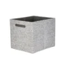 Clever Cube Patterned Fabric Insert - Grey Jacquard -Home Storage 12932952 6244900282683120