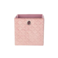 Clever Cube Quilted Velvet Insert - Blush Pink -Home Storage 12932954 1944900282321623