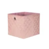 Clever Cube Quilted Velvet Insert - Blush Pink -Home Storage 12932954 8024900282145700