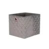 Clever Cube Quilted Velvet Insert - Grey 2 Clever Cube Quilted Velvet Insert - Grey -Home Storage 12932957 1064900282390692